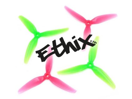 Propellers  HQProp Ethix S3 3-Blade 5" Watermelon (2CW+2CCW)