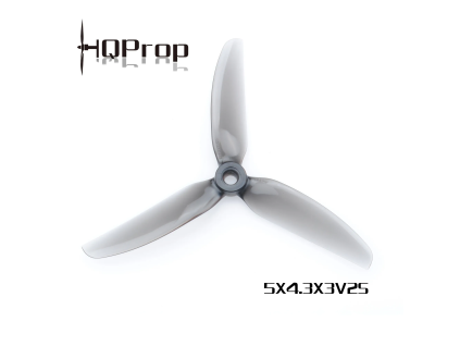 Vrtule HQProp Freestyle 3-Blade 5'' Grey (2CCW+2CW)