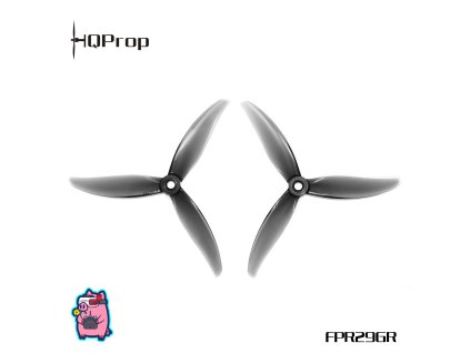 Propellers HQProp 5129(R29) 3-Blade 5.1" Grey (2CCW+2CW)