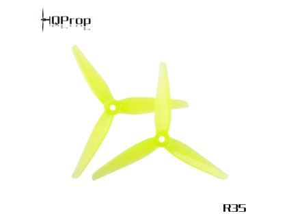 Propellers HQProp 5135(R35) 3-Blade 5.1" Light Yellow (2CCW+2CW)