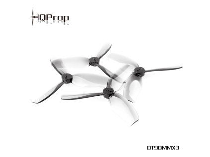 Vrtule HQProp Cinewhoop 3-blade 3.5" Grey (2CCW+2CW)