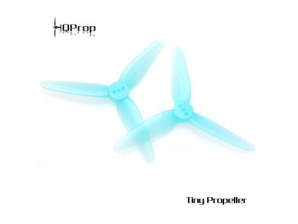 Vrtule HQProp HeadsUpTiny 3-blade 3" Blue (2CCW+2CW)