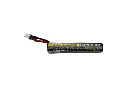 Batería DOGCOM 330mah 1S 3.8V HV 95C BT2.0 con cables