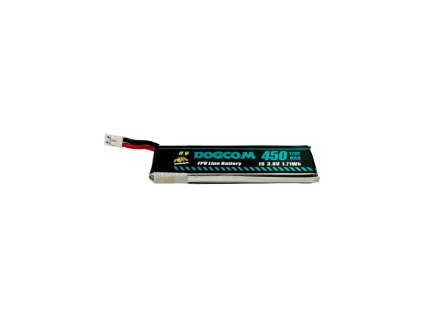 Battery DOGCOM 450mah 1S 3.8V 120C BT2.0 with wires