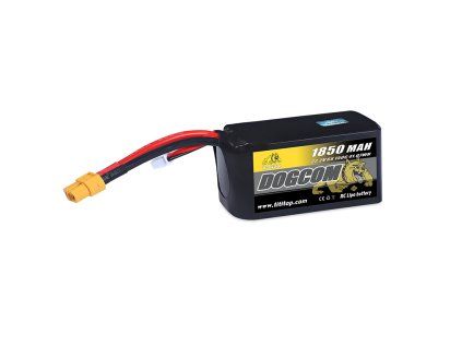 Batteria DOGCOM 1850mAh 6S 22,2V 150C LiPo XT60