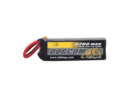 Battery DOGCOM 5200mAh 6S 120C 22.2V LiPo XT60