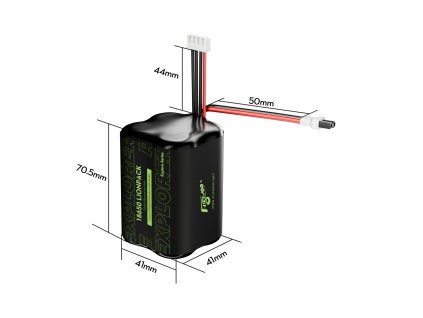 Baterie FLYWOO Explorer 3000mAh 4S Molicell P30B 18650 Lionpack XT30UP