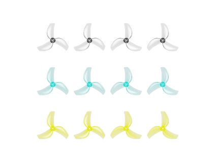 Propellers BETAFPV Gemfan 1611 3-Blade 1.5mm Shaft (12 pcs) Mixed Colors