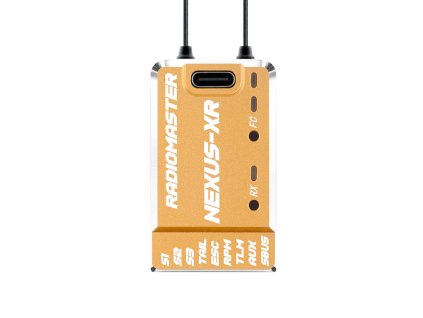 FC RadioMaster Nexus-XR Helicopter with receiver Gold 