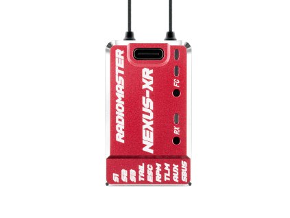 FC RadioMaster Nexus-XR Helicopter with receiver Red