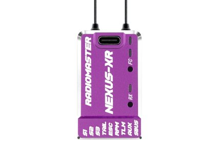 FC RadioMaster Nexus-XR Helicopter with receiver Purple