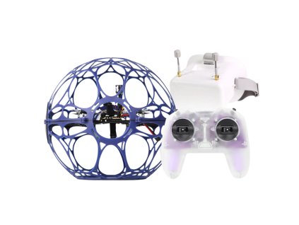FPV Drone Soccer HGLRC Ares DS230 RTF Kit FPV Analog Blue