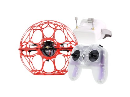 FPV Drone Soccer HGLRC Ares DS230 RTF Kit FPV Analog Red