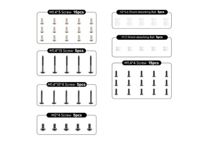 Screws Pack BetaFPV For Whoop Drone Meteor65 Pro O4/ Meteor75 Pro O4