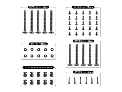 Screws Pack BetaFPV For Whoop Drone Pavo20/Pavo20 Pro
