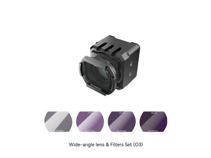 Ensemble Objectif Grand-Angle & Filtres FLYWOO O3