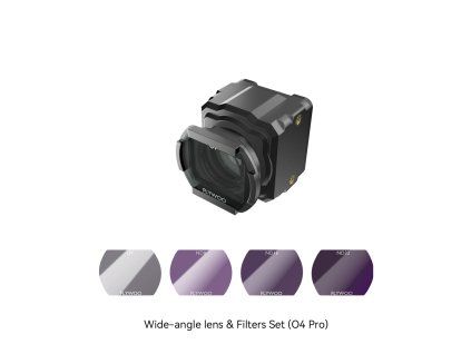 Set de Lente Gran Angular y Filtros FLYWOO O4 Pro