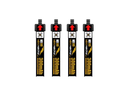 Battery NewBeeDrone Nitro Nectar NX69 300mAh 1S LiPo
