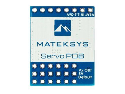 Servo MATEKSYS PDB con Bec 4A 5,5-36V a 5-8,2V