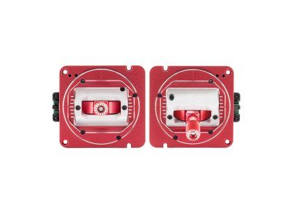 Set Gimbal AG02 CNC Hall RadioMaster Throttle e Centering Rosso