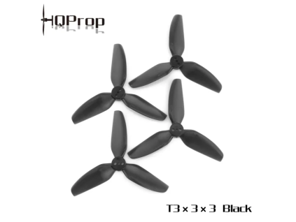Vrtule HQProp T3x3x3 Black (2CCW+2CW)