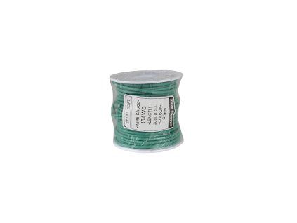 Cable HobbyDrone AWG18 20m/Rollo Silicona Cables para Avión Verde