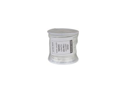 Cable HobbyDrone AWG18 20m/Rollo Silicona Cables para Avión Blanco