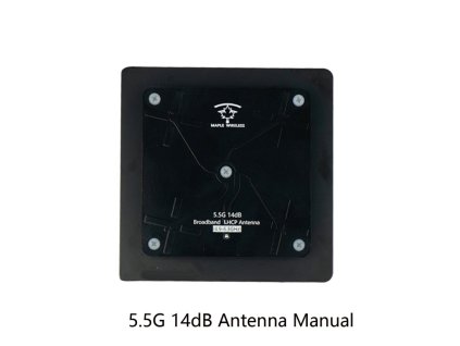 Antenna Maple Wireless 4.9-6G 14dB Broadband SMA-K (LHCP)