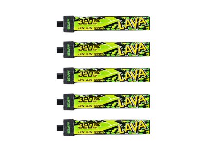 LAVA II 1S 320mAh Battery top view 540x