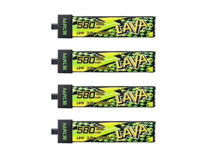 LAVA II 1S 580mAh Battery top view 540x