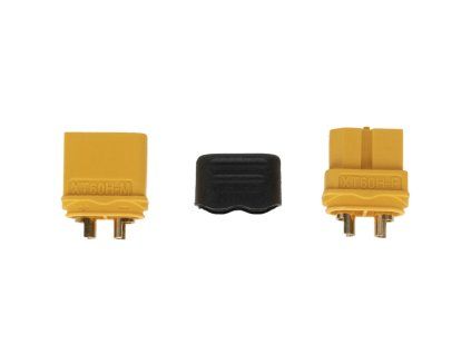 Connettore HobbyDrone XT60H Male+Female Solid Bullet Connector