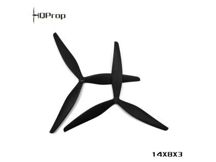 Hélice HQProp 14X8X3 Black (1CW+1CCW)