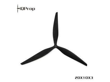 Vrtule HQProp 20X10X3 Black (1CW+1CCW)