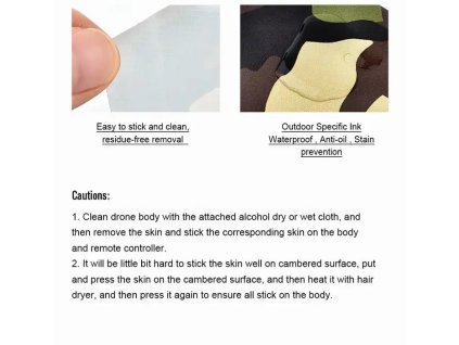 6870 body remote controller stikers startrc for dji air 2s style 1