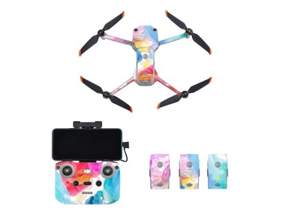 6873 body remote controller stikers startrc for dji air 2s style 2