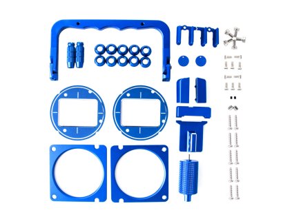 8124 upgrade parts set radiomaster tx16s mkii cnc blue