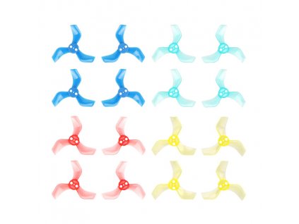 9369 3 propellers betafpv 40mm 3 blade 1 0mm shaft multicolor 16pcs