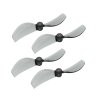 10542 3 propellers gemfan 45mm 2 pc durable 1 5mm clear gray 4ccw 4cw