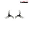 10566 2 propellers gemfan 1608 3 40mm pc durable 1mm clear gray 4ccw 4cw