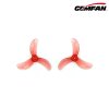 10569 2 propellers gemfan 1608 3 40mm pc durable 1mm clear red 4ccw 4cw
