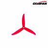 11112 2 propellers gemfan vannystyle 5136 3 pc durable translucent red 2ccw 2cw