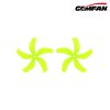 11913 6 propellers gemfan d4 5 ducted 101mm 4inch m5 lemon yellow 2ccw 2cw