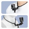 13444 1 neck holder mount startrc for insta360 x3 dji action 3 action 2 osmo action fimi palm 2 fimi palm gopro hero 8 9 10 11 insta360 one one x one x2 evo