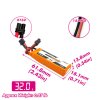 15711 2 battery cnhl lipo 2s 7 6v 450mah 70c xt30 3 pcs
