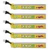 15843 2 battery cnhl pizza series lipo 1s 3 8v 350mah 75c bt2 0 5pcs