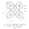 16308 1 frame betafpv meteor65 air brushless whoop clear