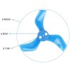 16482 2 propellers betafpv 40mm 3 blade propellers 1 5mm shaft multicolor 16pcs