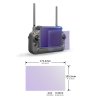 16551 5 protection tempered glass startrc matter eye for dji rc plus 2pcs