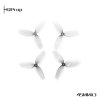 16749 2 propeller hqprop micro whoop 45mmx3 3 blade 1 8 grey 2ccw 2cw