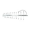 Long Range Antenna Maple Wireless Log-Periodic SMA-MALE (470-1020MHz)